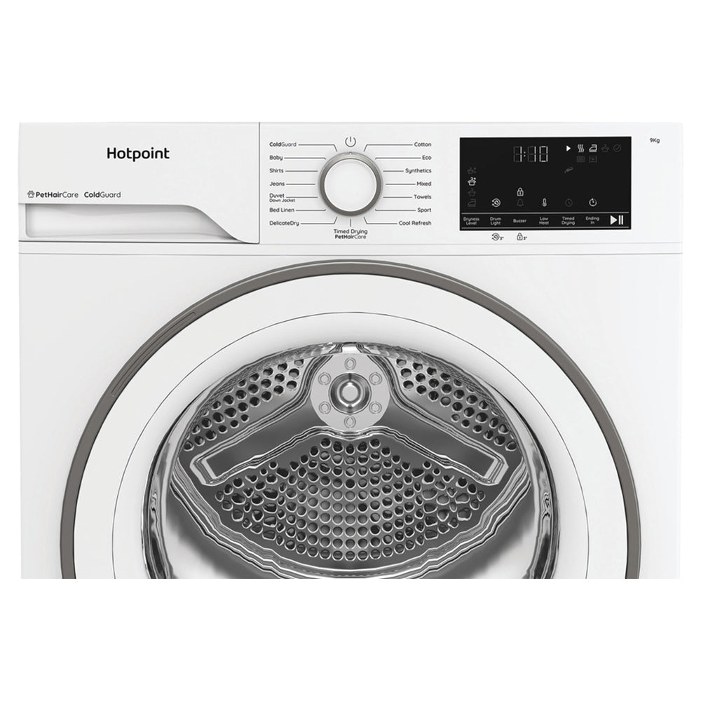 Hotpoint 9KG freistehend Heat Pump Wäschetrockner - Weiß | HHDD90WWIRE