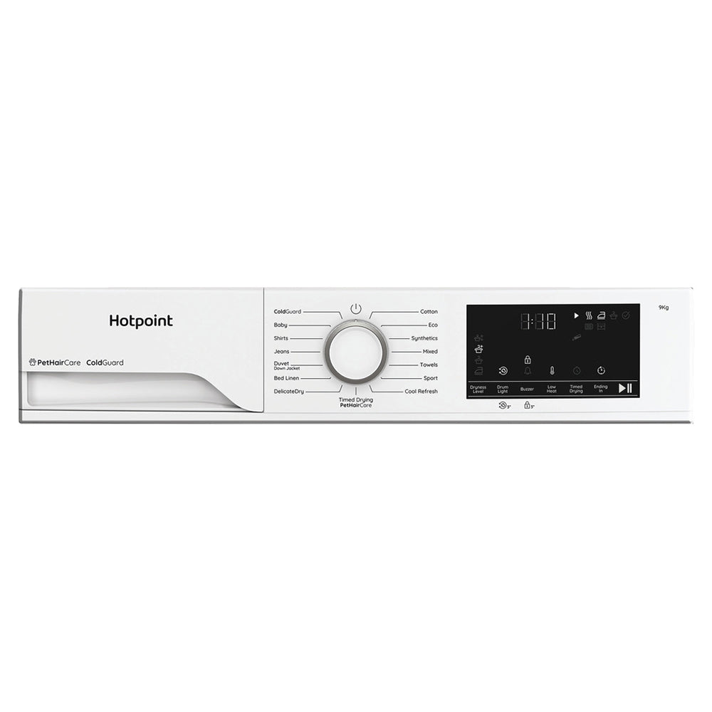 Hotpoint 9KG freistehend Heat Pump Wäschetrockner - Weiß | HHDD90WWIRE