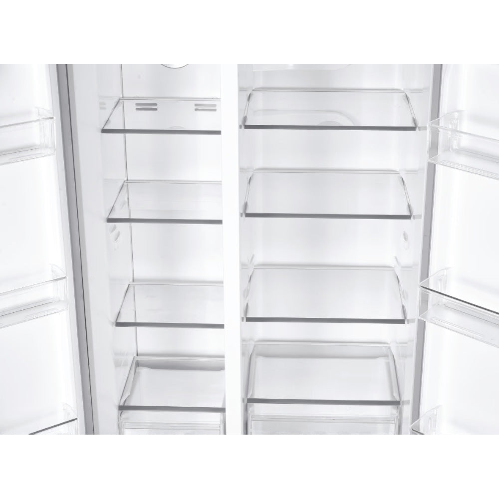 Hoover H-Kühlschrank 500 Maxi 521L Frost Free American freistehend Kühl-Gefrierkombination - Inox | HHSBSO-6174XK-1