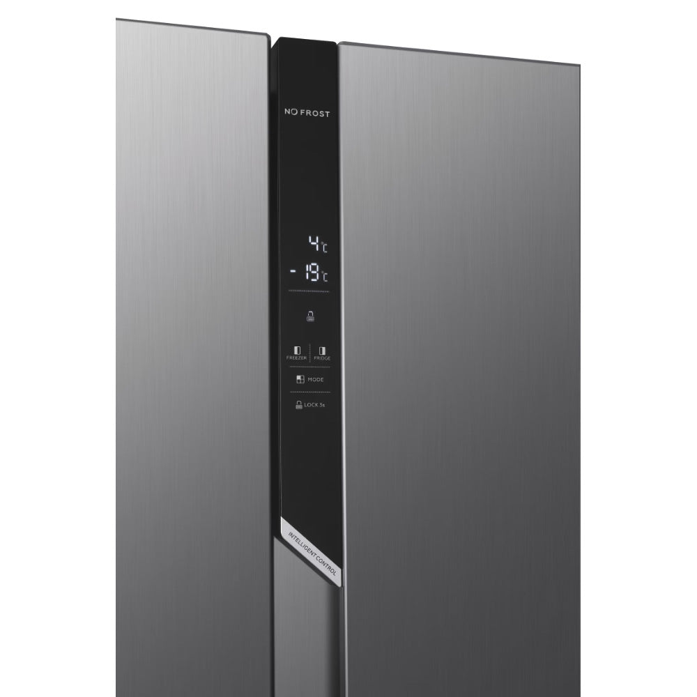 Hoover H-Kühlschrank 500 Maxi 521L Frost Free American freistehend Kühl-Gefrierkombination - Inox | HHSBSO-6174XK-1