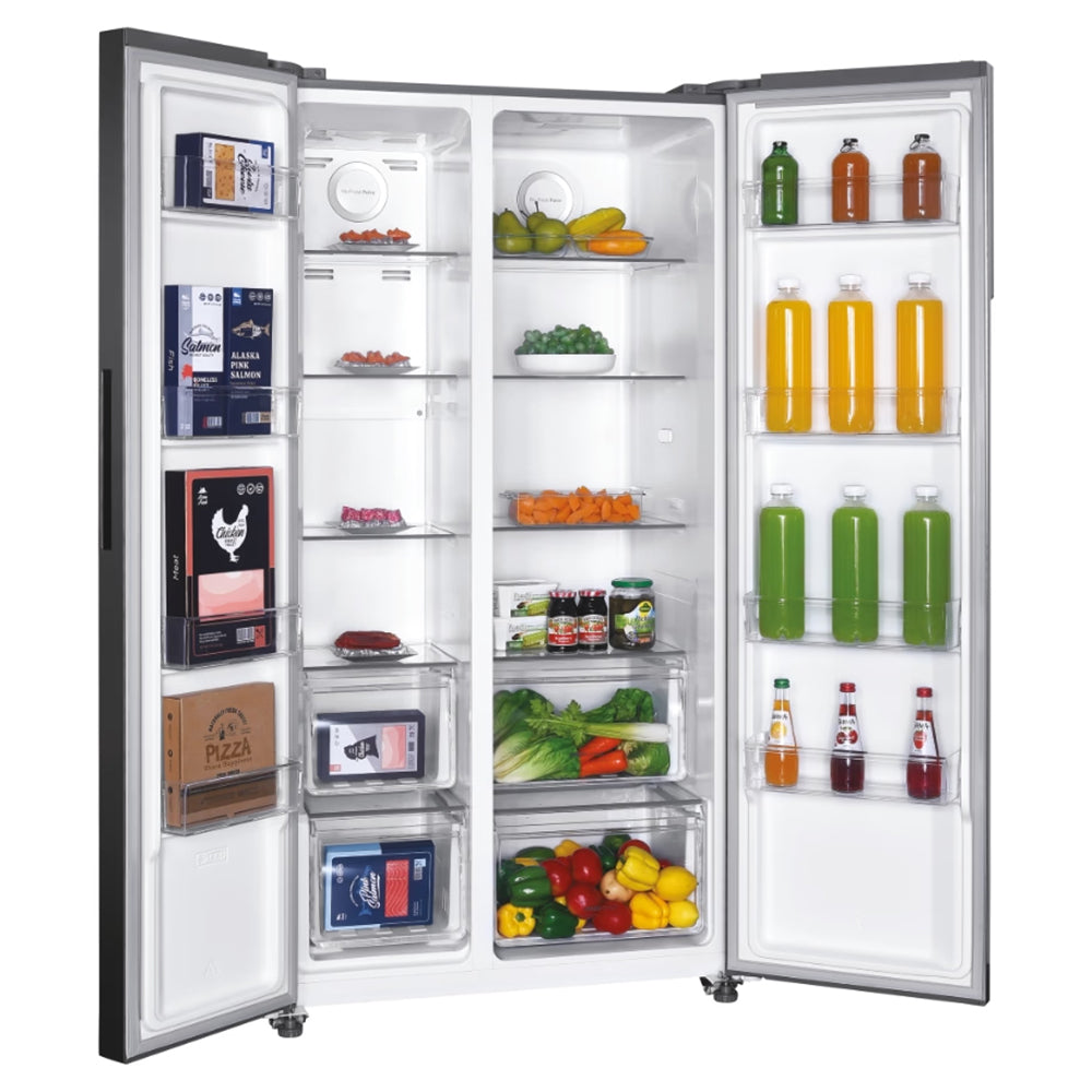 Hoover H-Kühlschrank 500 Maxi 521L Frost Free American freistehend Kühl-Gefrierkombination - Inox | HHSBSO-6174XK-1