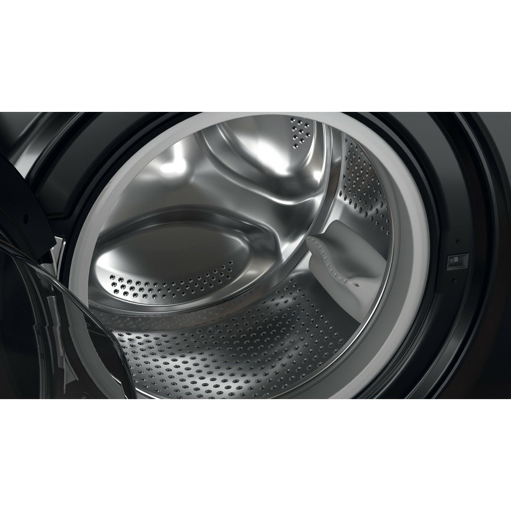 Hotpoint 9KG 1400RPM freistehend Waschmaschine - Schwarz | HNR9W64BSIRE