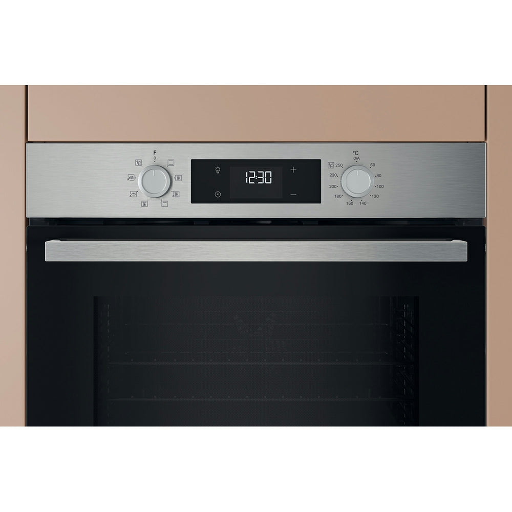 Hotpoint 71L Einbau Multifunction Electric Einbaubackofen - Schwarz | HO3K55HXUK