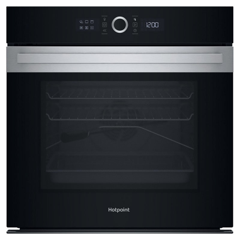 Hotpoint 73L Einbau Multifunction Electric Einbaubackofen - Schwarz und Silber | HOI5S8PM0XUK