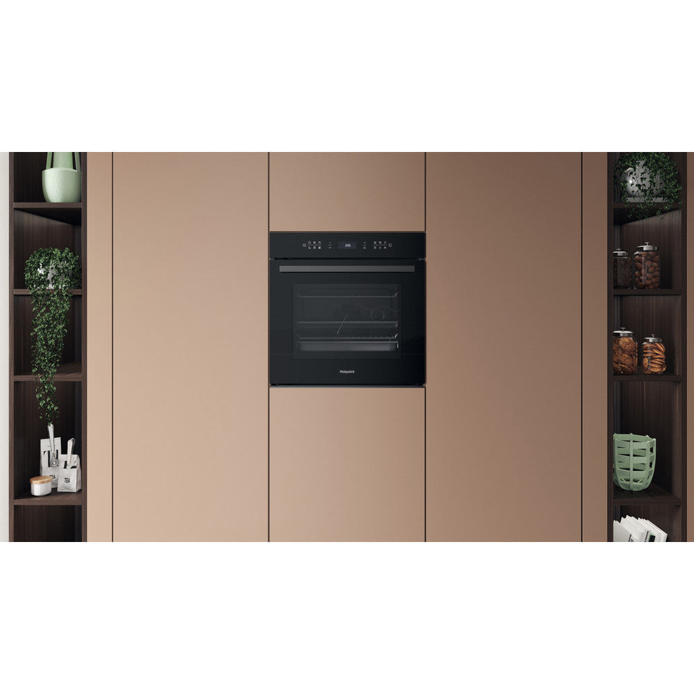Hotpoint 73L Einbau Multifunction Electric Einbaubackofen - Schwarz| HOI78PPT1SBUK