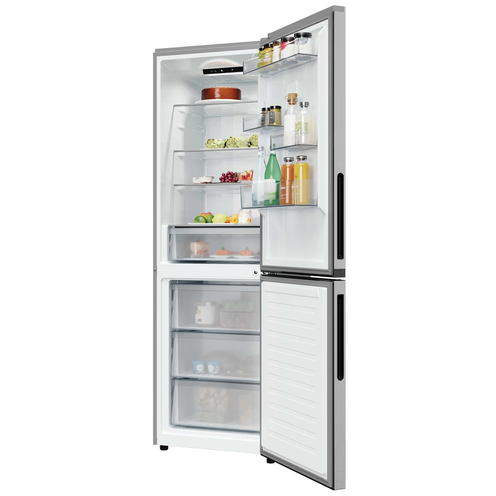 Hoover H-COMBI 300 355L Frost Free freistehend Kühl-Gefrierkombination - Inox | HONCQ2T618EXK