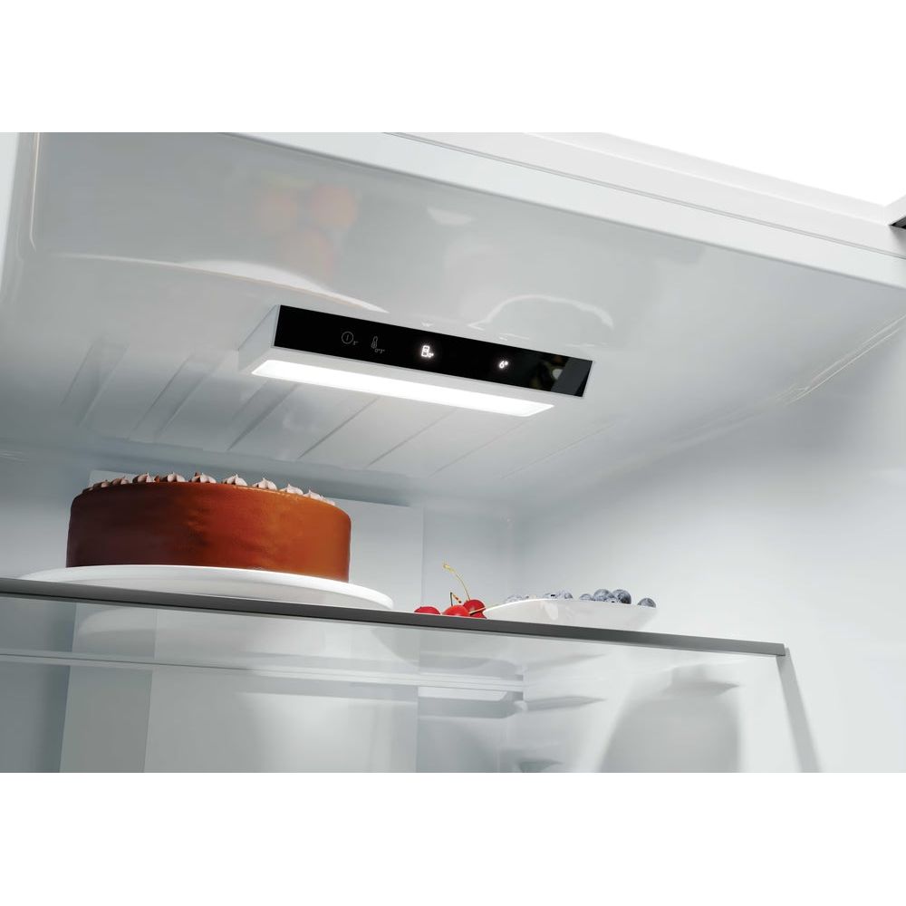 Hoover H-COMBI 300 355L Frost Free freistehend Kühl-Gefrierkombination - Inox | HONCQ2T618EXK