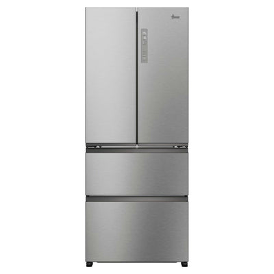 Hoover H-Kühlschrank 700 Maxi 402L Frost Free freistehend French Door Kühl-Gefrierkombination - Platinum Inox | HONFQ2T718EXK