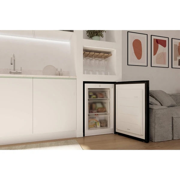Hoover H-Freeze 300 90L Low Frost Undercounter Gefrierschrank - Schwarz | HONUQ2L58EBK