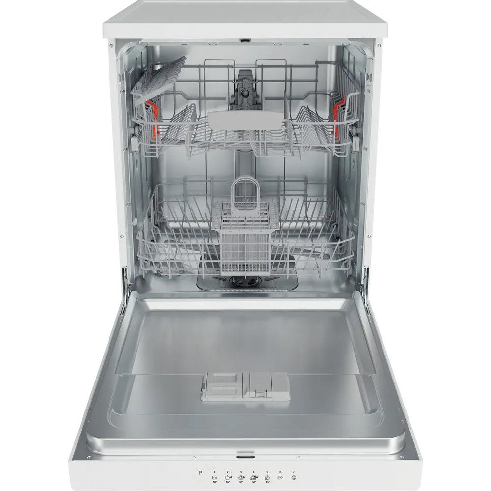 Hotpoint 60CM freistehend Standard Geschirrspüler - Weiß | HP2FFC14BN6WUK