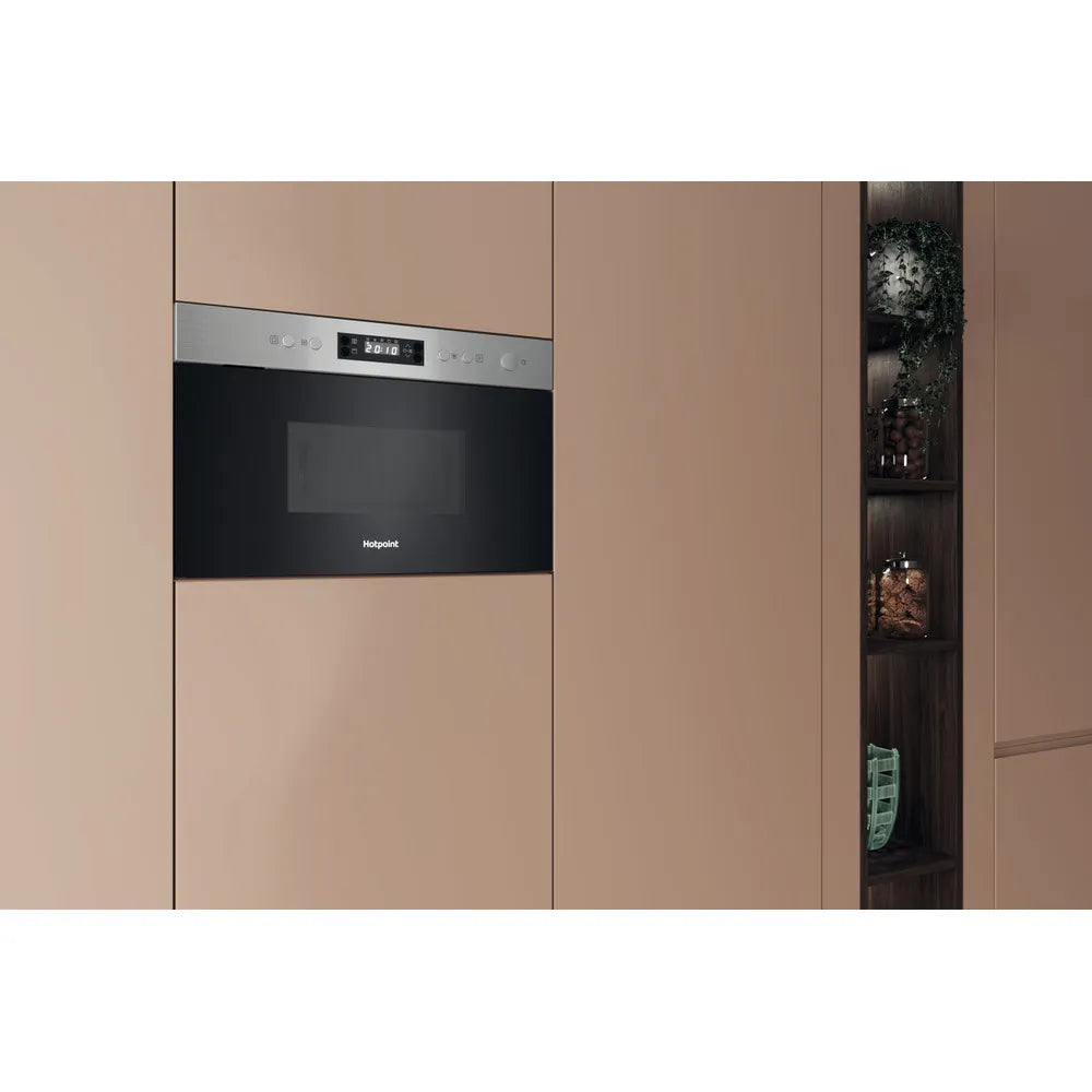 Hotpoint Class 3 Einbau Mikrowelle und Grill - Edelstahl | HPMK12CXUK