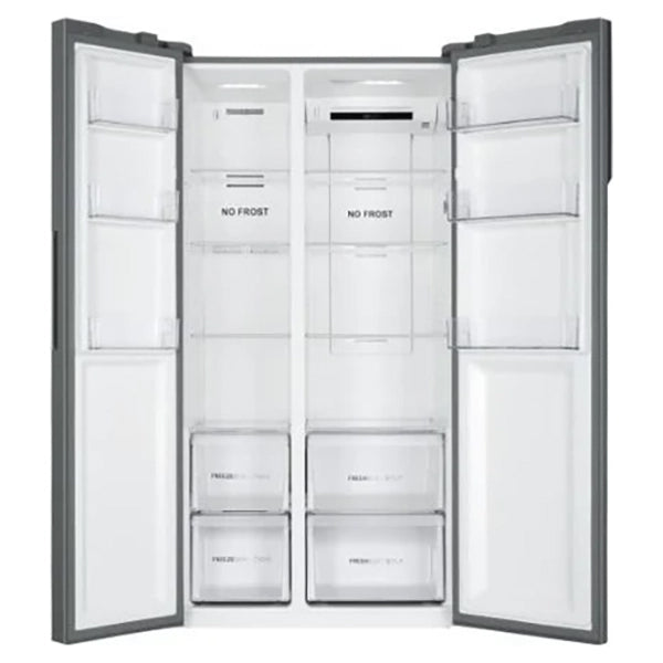 Haier SBS 90 Series 3 528L Frost Free American Kühl-Gefrierkombination - Gentle Silber | HSR3918ENPG