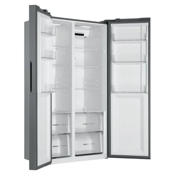 Haier SBS 90 Series 3 528L Frost Free American Kühl-Gefrierkombination - Gentle Silber | HSR3918ENPG