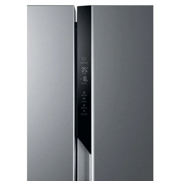 Haier SBS 90 Series 3 528L Frost Free American Kühl-Gefrierkombination - Gentle Silber | HSR3918ENPG