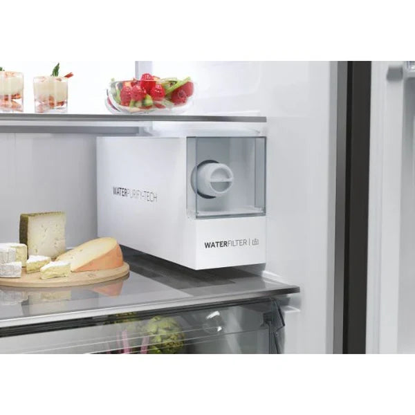 Haier SBS 90 Series 7 601L freistehend American Kühl-Gefrierkombination - Platinum Inox | HSW79F18CIMM