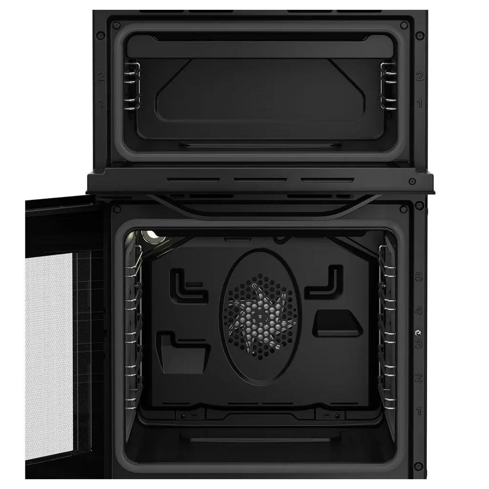 Hotpoint 50CM freistehend Electric Herd - Schwarz | HTE5VCB