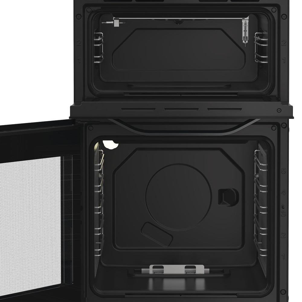 Hotpoint 50CM freistehend Gas Herd - Schwarz | HTG5GCB