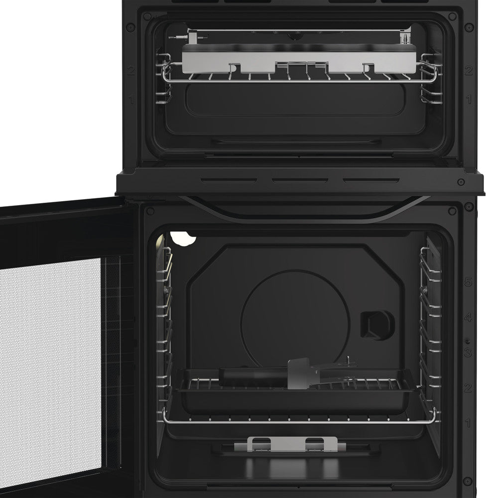 Hotpoint 50CM freistehend Gas Herd - Schwarz | HTG5GCB