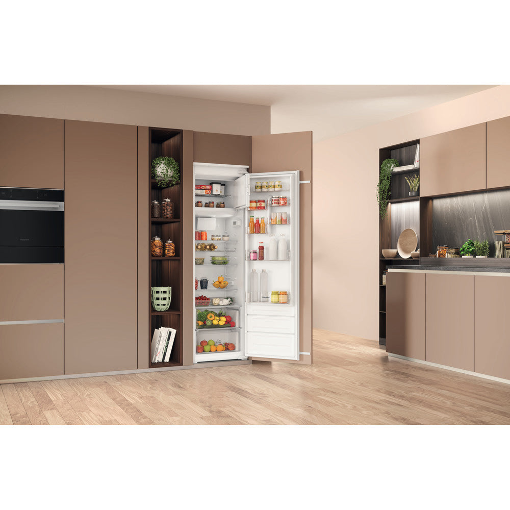 Hotpoint 285L Low Frost integriert Kühl-Gefrierkombination - Steel | HTSD184011A1