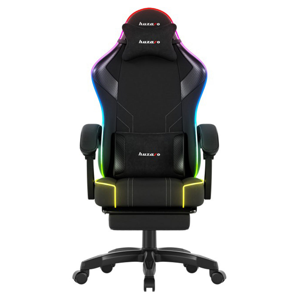 Huzaro Force 3.7 RGB Gaming-Stuhl - Schwarz | HUZARO-FORCE-3-BK