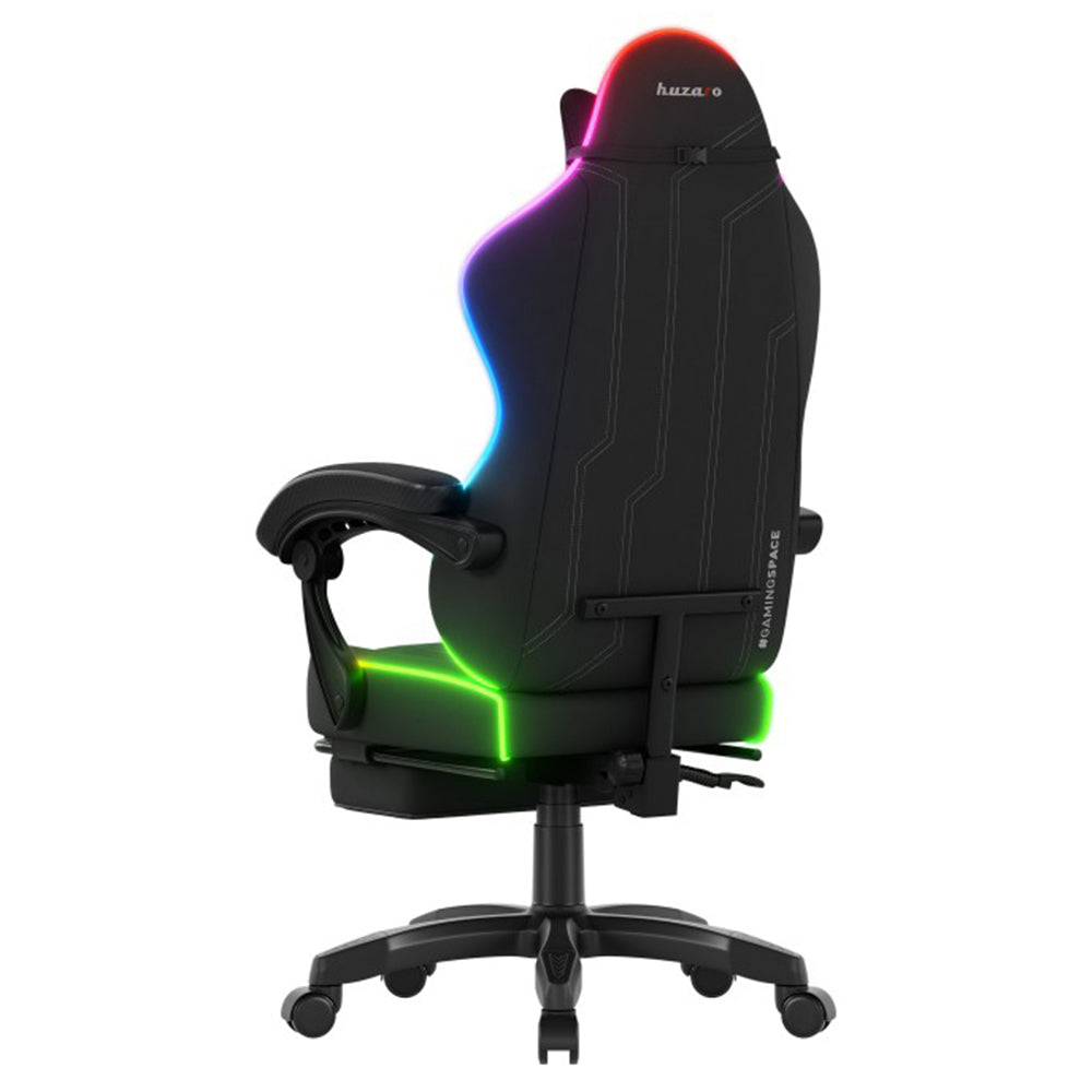 Huzaro Force 3.7 RGB Gaming-Stuhl - Schwarz | HUZARO-FORCE-3-BK