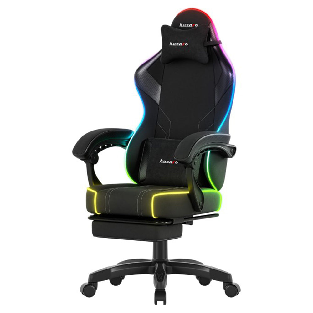 Huzaro Force 3.7 RGB Gaming-Stuhl - Schwarz | HUZARO-FORCE-3-BK