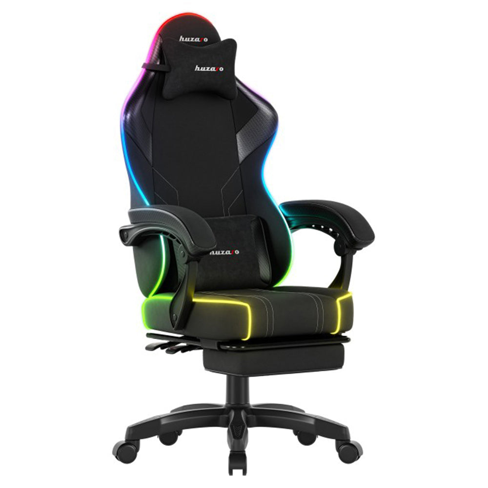 Huzaro Force 3.7 RGB Gaming-Stuhl - Schwarz | HUZARO-FORCE-3-BK