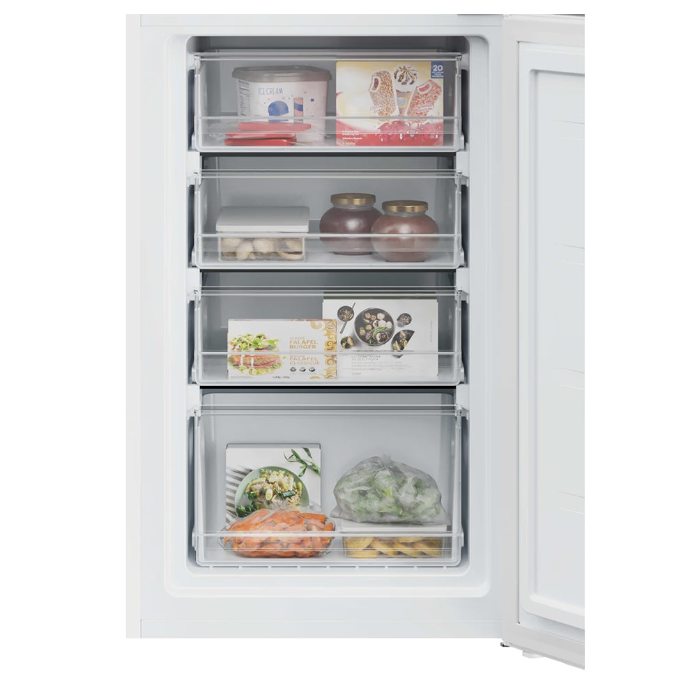 Hoover H-Kühlschrank 300 252L Low Frost freistehend Kühl-Gefrierkombination - Weiß | HVCT3L517EWKR-1