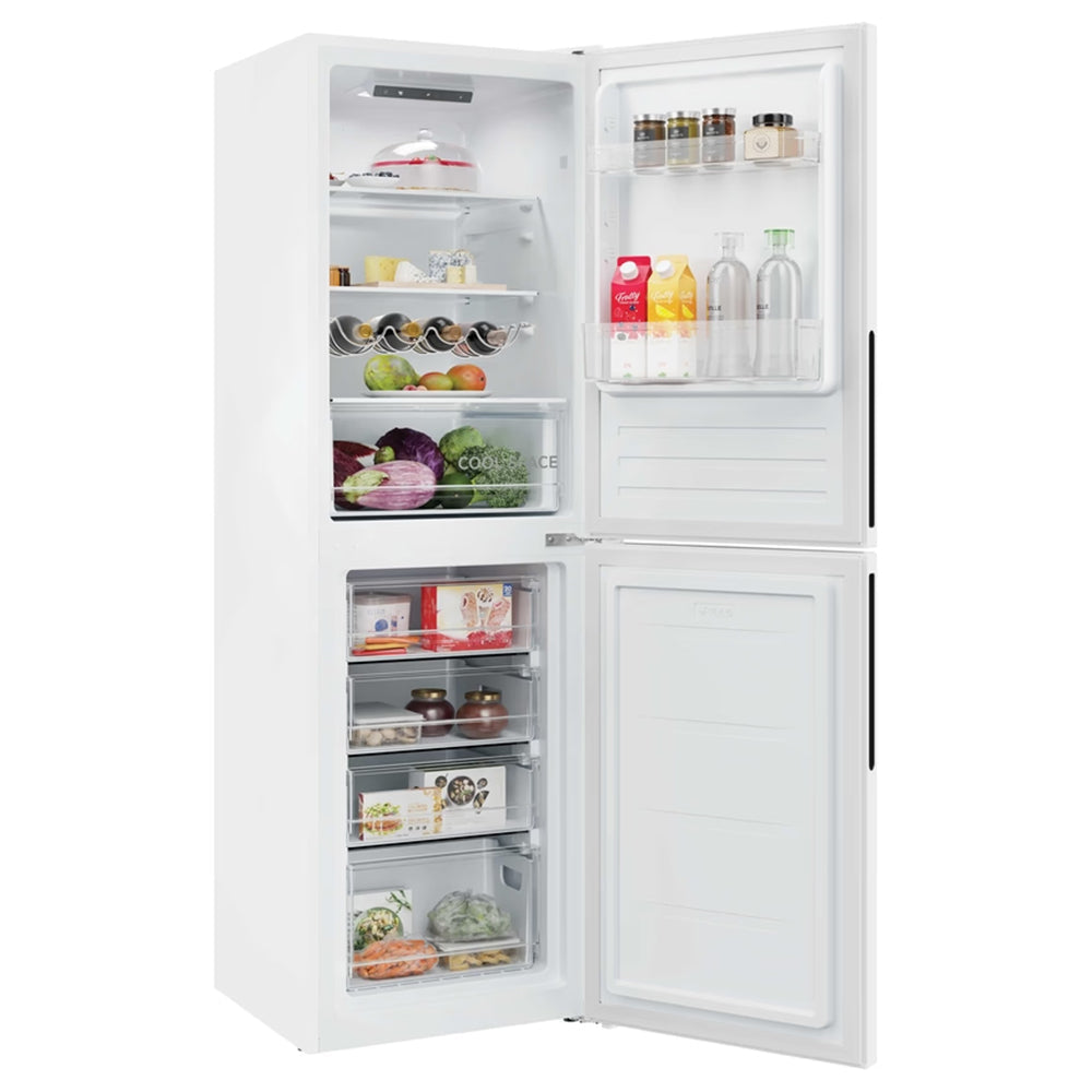 Hoover H-Kühlschrank 300 252L Low Frost freistehend Kühl-Gefrierkombination - Weiß | HVCT3L517EWKR-1