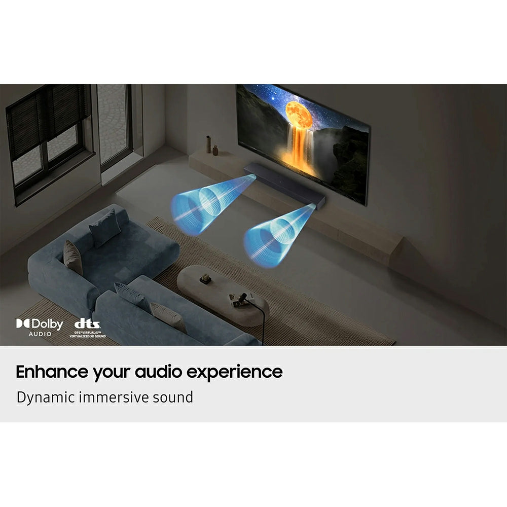 Samsung B400F B-Series 2.0CH Soundbar - Schwarz | HW-B400F/XU