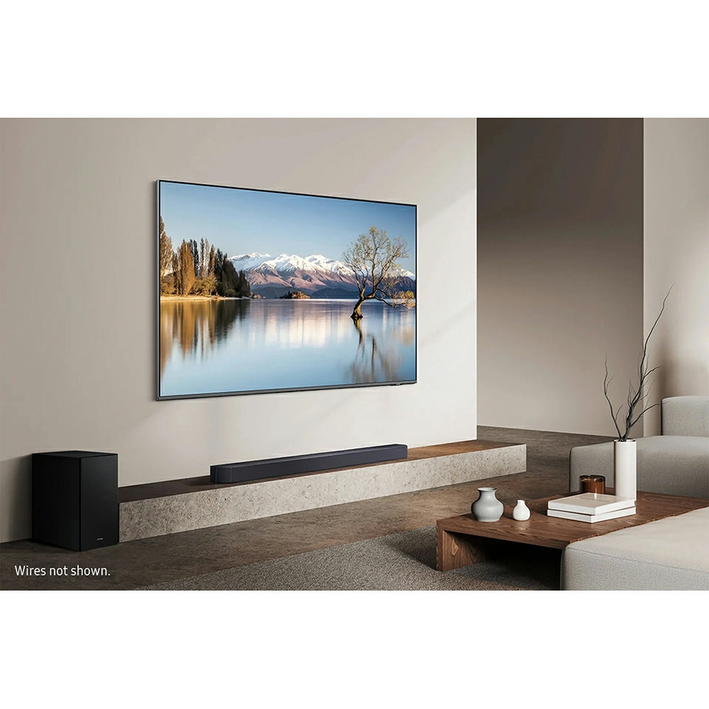 Samsung Q600F Q-Series 3.1.2CH Soundbar mit Subwoofer - Titan Schwarz | HW-Q600F/XU