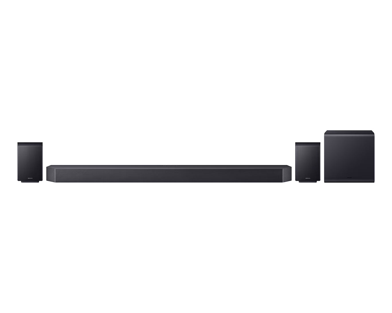 Samsung Q-Series 11.1.4CH Soundbar mit Subwoofer & Rear Speakers - Titan Schwarz | HW-Q990H/XU