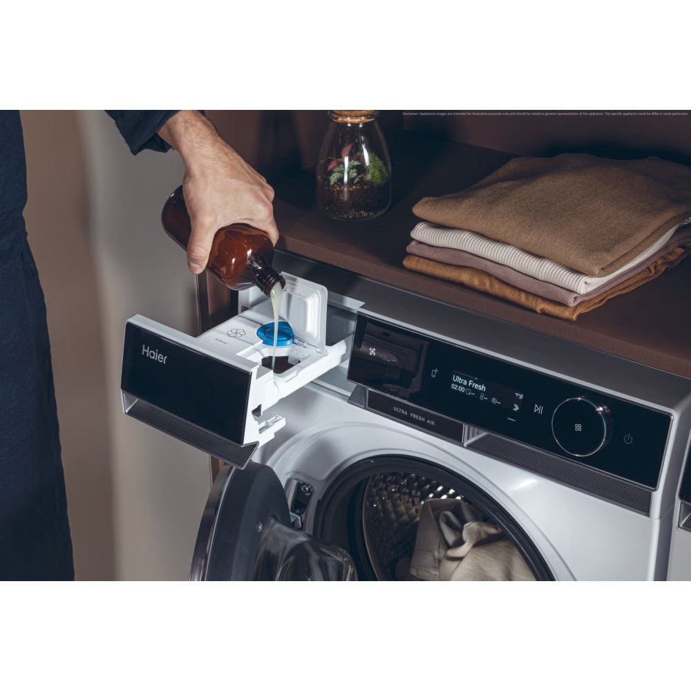 Haier X Series 11KG 1400RPM freistehend Washing Machines - Weiß | HW110-BD14397UUK