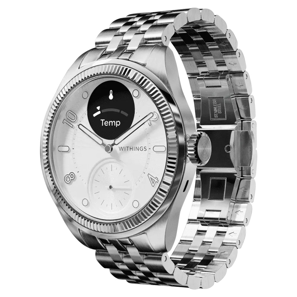 Withings ScanWatch Nova Brilliant 39MM Smartwatch - Titan Grau | HWA10-MODEL 10