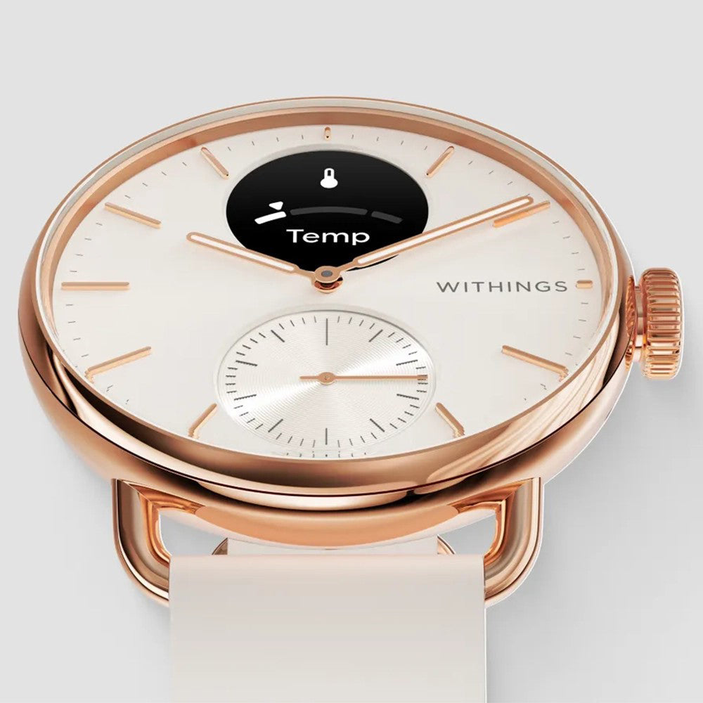 Withings ScanWatch 2 38MM Smartwatch - Roségold | HWA10-MODEL 3