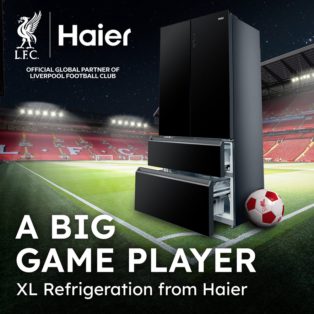 Haier 521L Frost Free freistehend American Kühl-Gefrierkombination - Silber | HSR3918EWPG