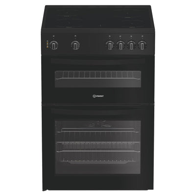 Indesit 60CM freistehend Electric Herd - Schwarz | IDE6VMB