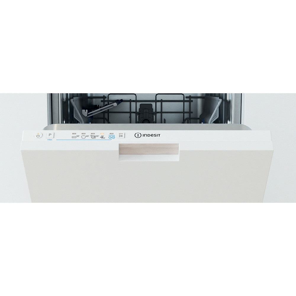 Indesit 45CM Einbau Slimline Geschirrspüler - Weiß | IN2IE10CS80UK