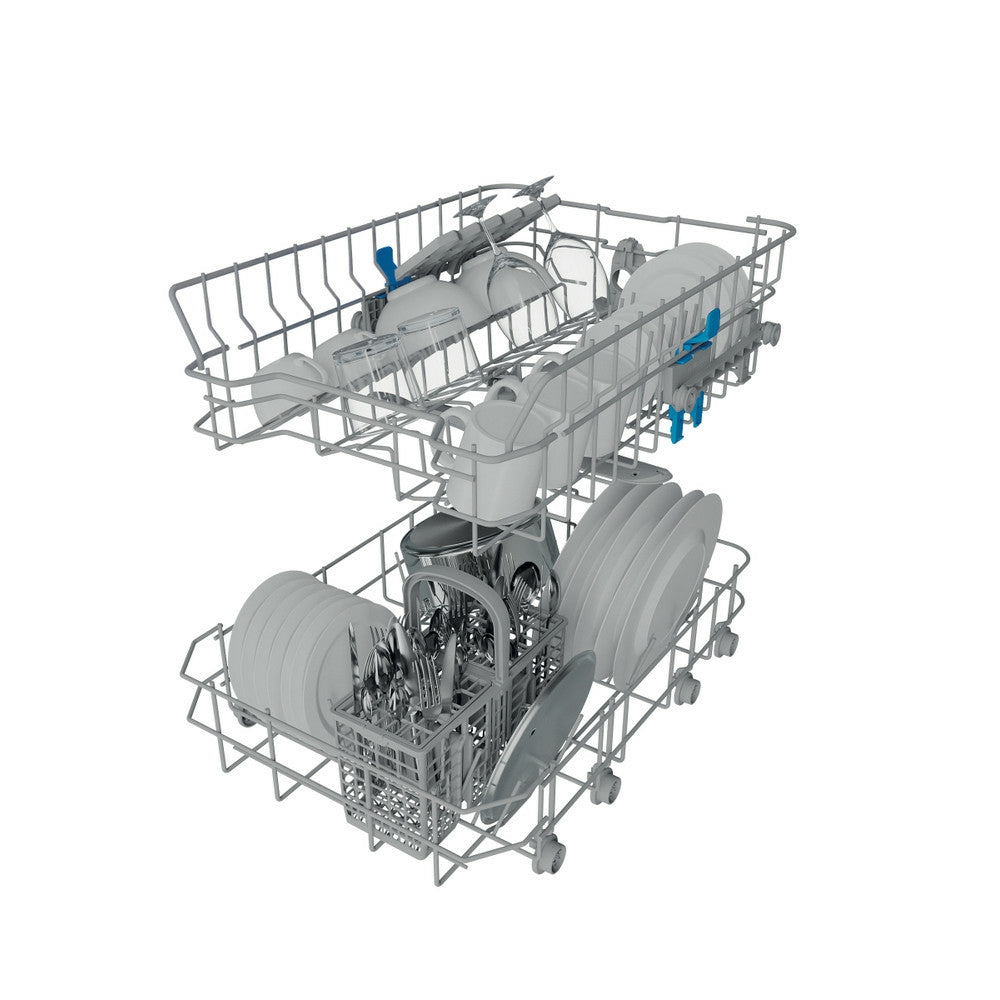 Indesit 45CM Einbau Slimline Geschirrspüler - Weiß | IN2IE10CS80UK