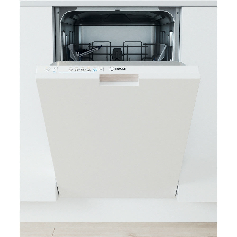 Indesit 45CM Einbau Slimline Geschirrspüler - Weiß | IN2IE10CS80UK