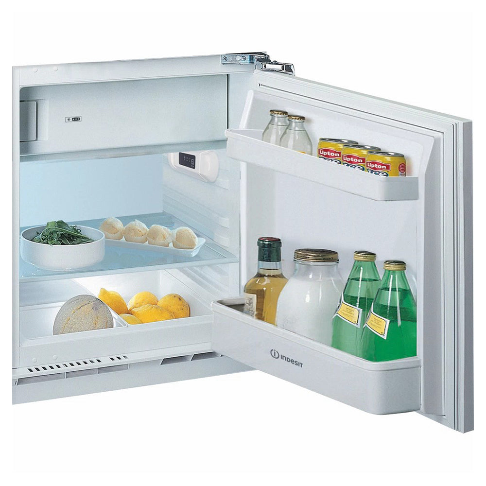 Indesit 126L Einbau Undercounter Kühl-Gefrierkombination - Steel | INBUF011