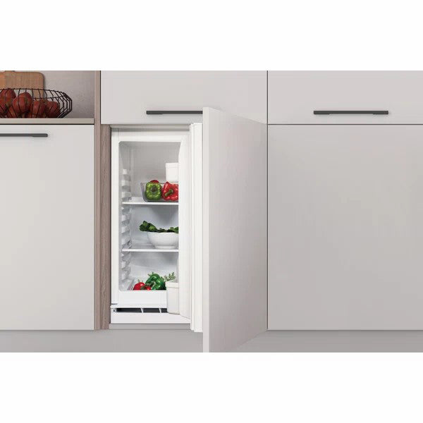 Indesit 144L integriert Undercounter Kühlschrank - Steel | INBUL011UK