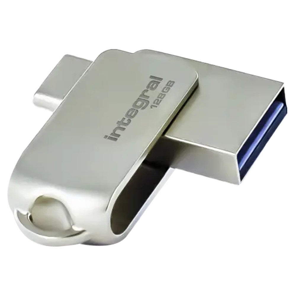 Integral 360-C Dual USB 128GB Flash Drive | INFD128GB360CDL3.0