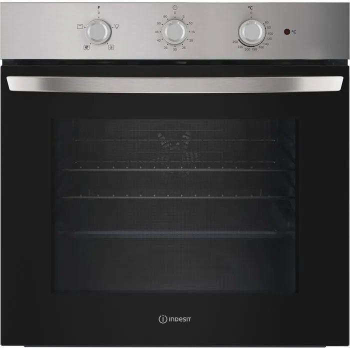 Indesit 66L Einbau Multifunction Electric Einbaubackofen - Inox | IO233XUK