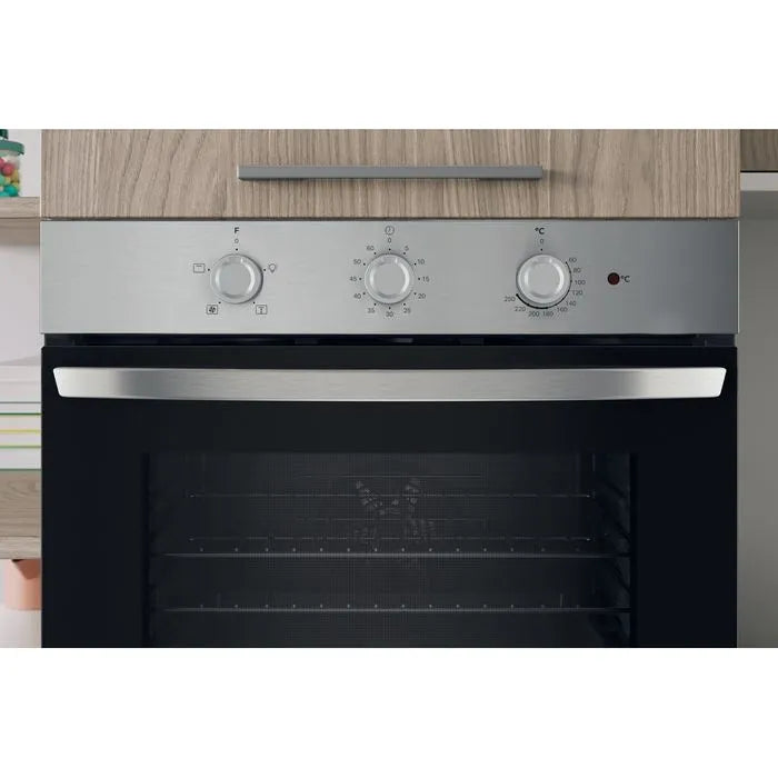 Indesit 66L Einbau Multifunction Electric Einbaubackofen - Inox | IO233XUK