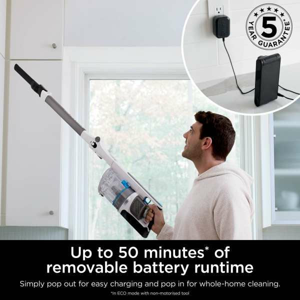 Shark PowerPro Pet Cordless Stick Vacuum - Java Metallic | IZ380UKT