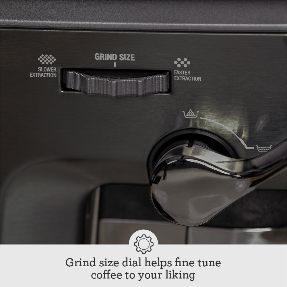 Sage The Barista Express Impress 1850W Espresso Kaffeemaschine - Schwarz Edelstahl | SES876BST4GUK1