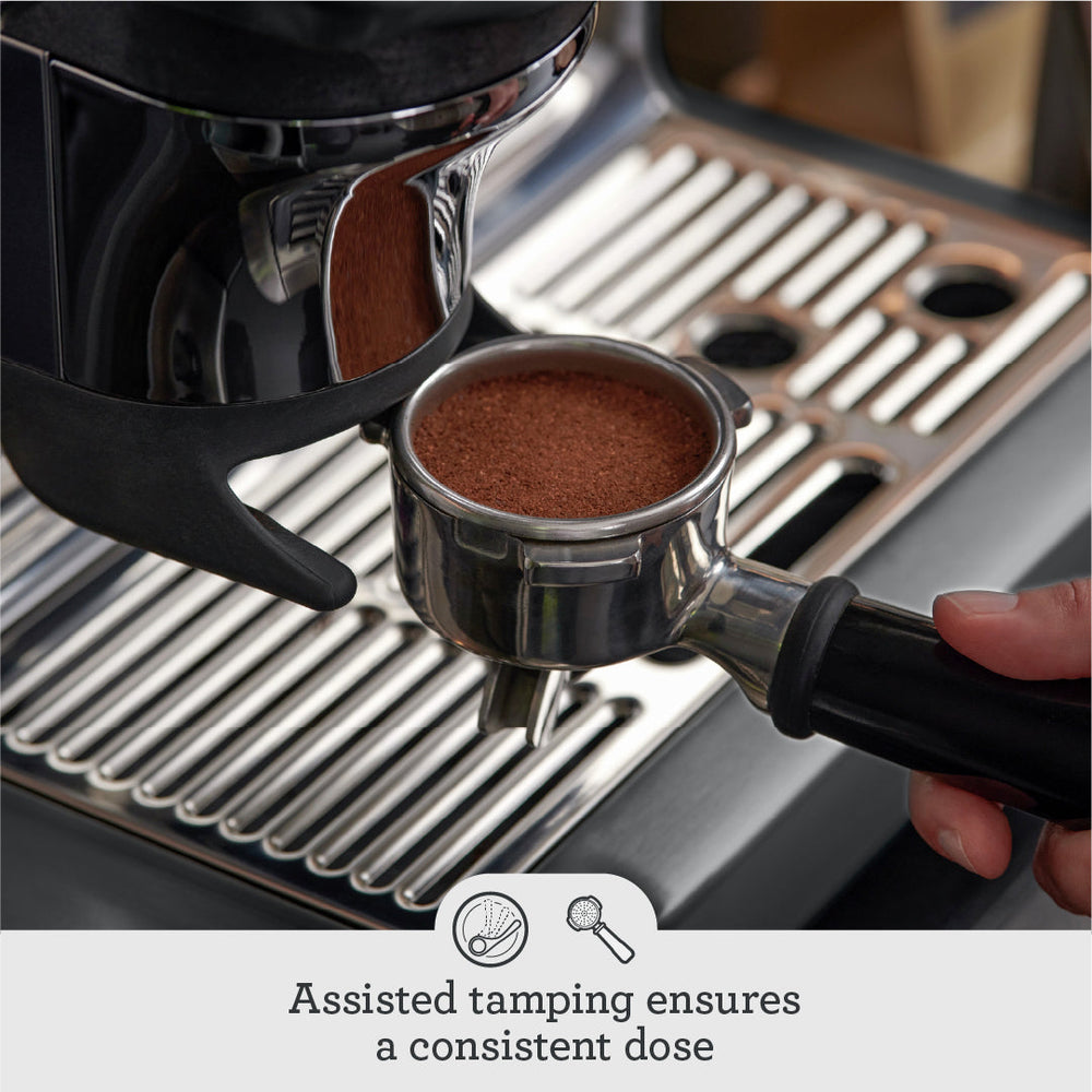 Sage The Barista Express Impress 1850W Espresso Kaffeemaschine - Schwarz Edelstahl | SES876BST4GUK1