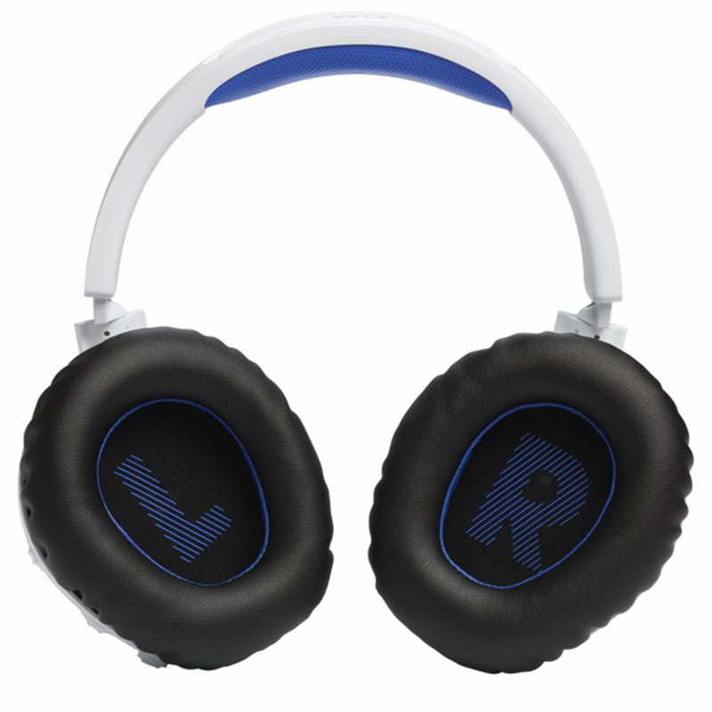 JBL Quantum 360P Console Over-Ear Wireless Bluetooth Gaming-Headset - Weiß & Blau | JBLQ360PWLWHTBLU