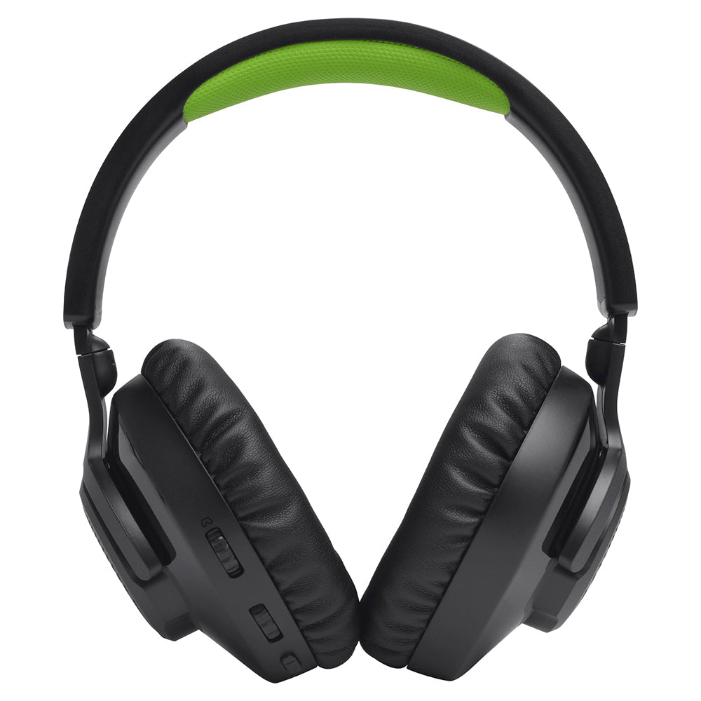 JBL Quantum 360X Console Over-Ear Wireless Bluetooth Gaming-Headset - Schwarz & Grün | JBLQ360XWLBLKGRN